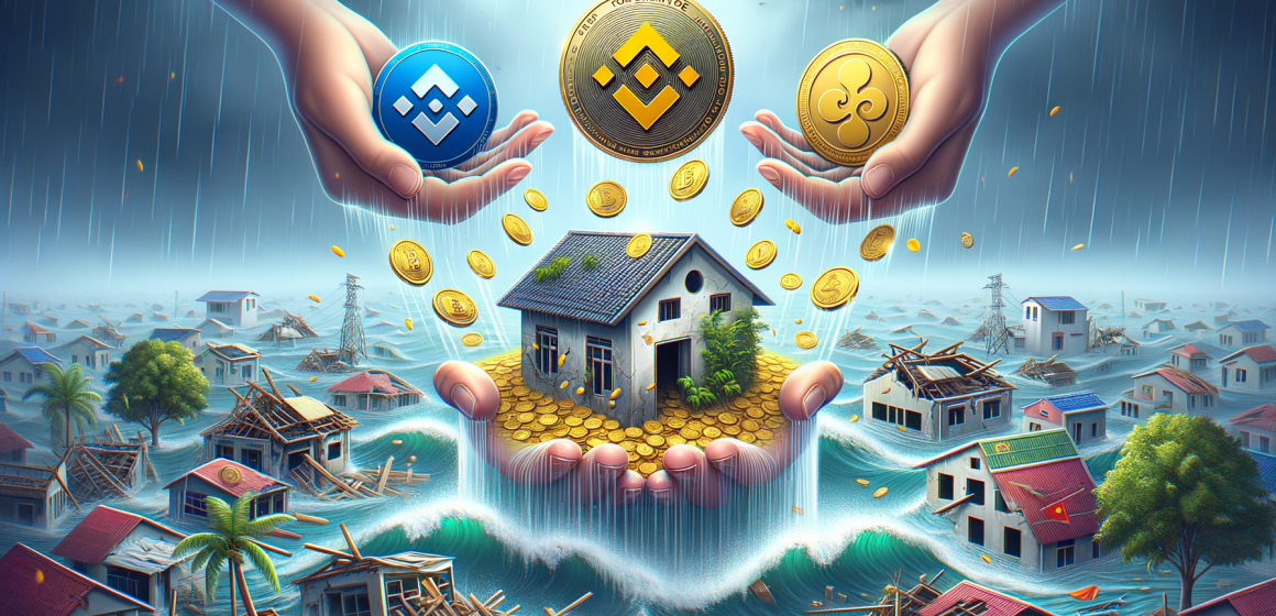 Krypto-Airdrops: Binance & KuCoin helfen Taifun-Opfern