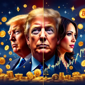 Trump vs. Harris: Wie die Wahl den Kryptomarkt bewegt